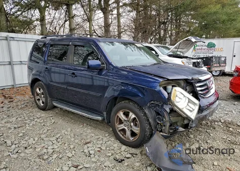 2013 Honda Pilot Exl from USA, damaged, VIN 5FNYF4H50DB052356